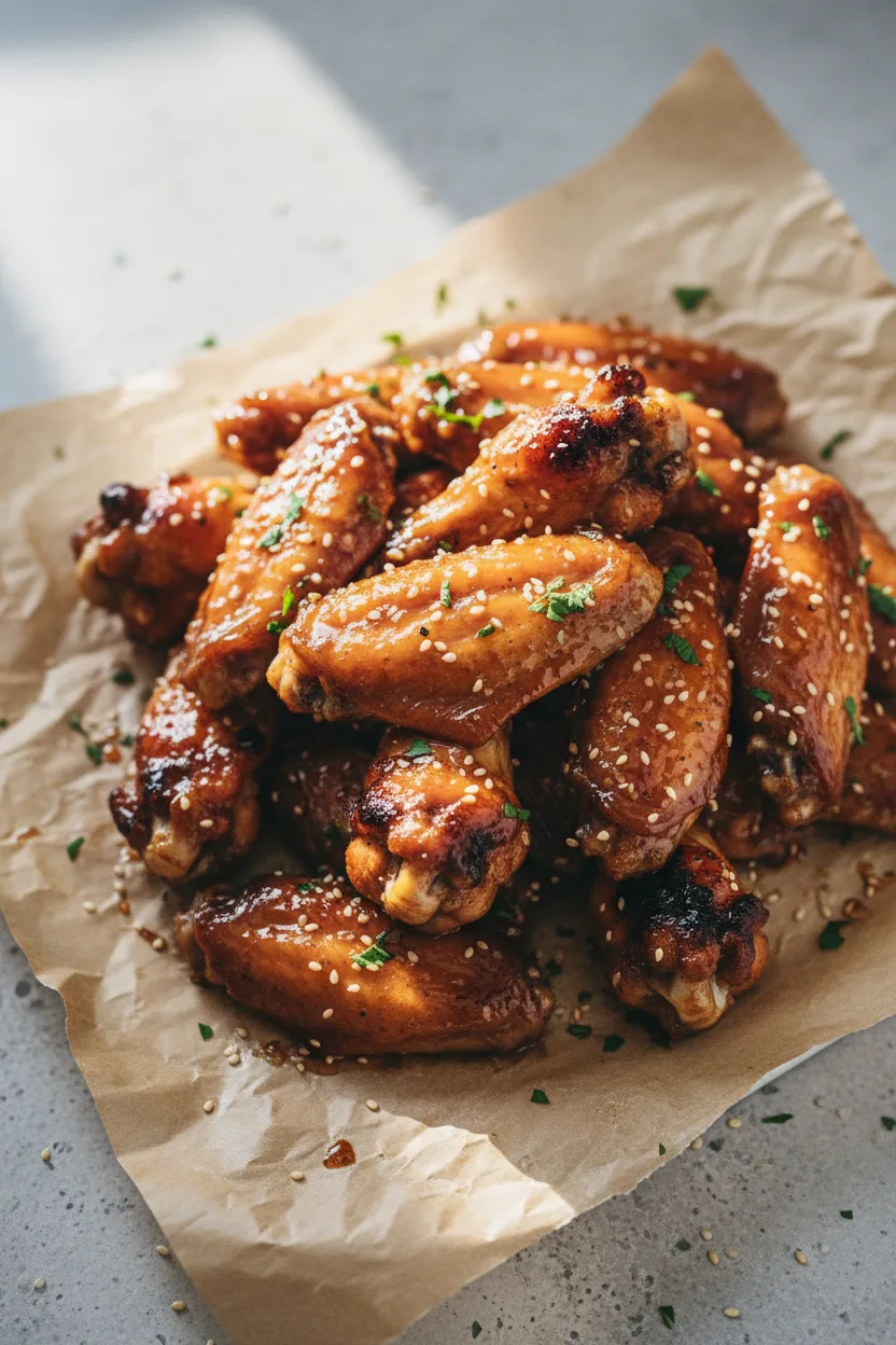 Unlock Restaurant-Quality Sticky Honey Sesame Chicken Wings
